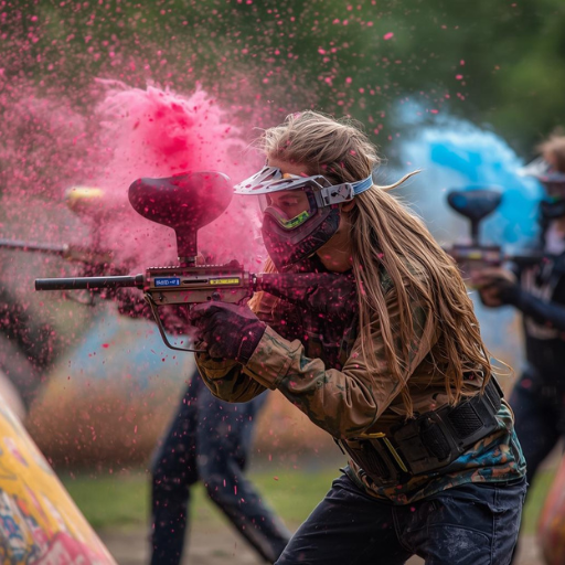 Laser tag, paintball i airsoft 