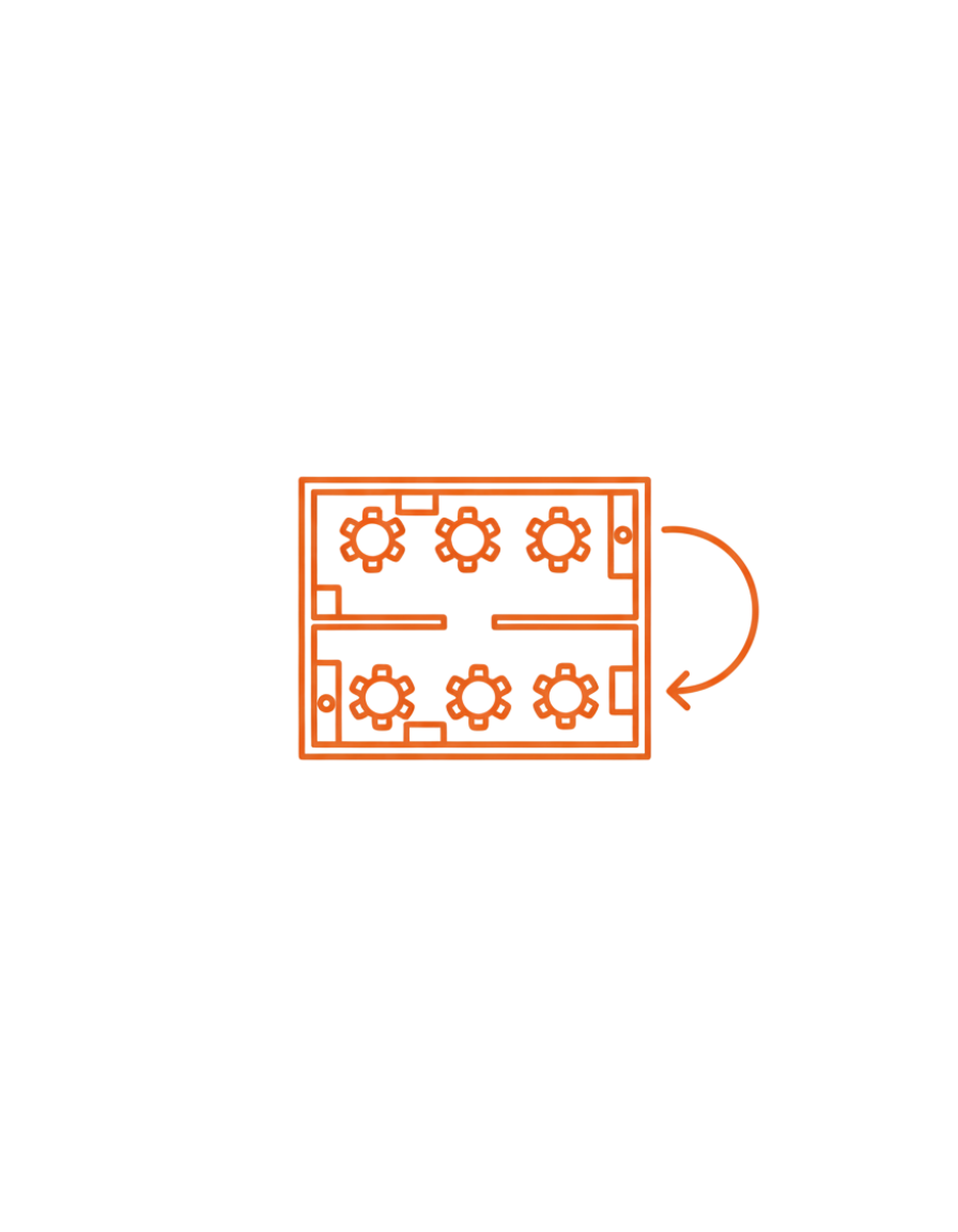 Reserveeroverzicht en floorplan