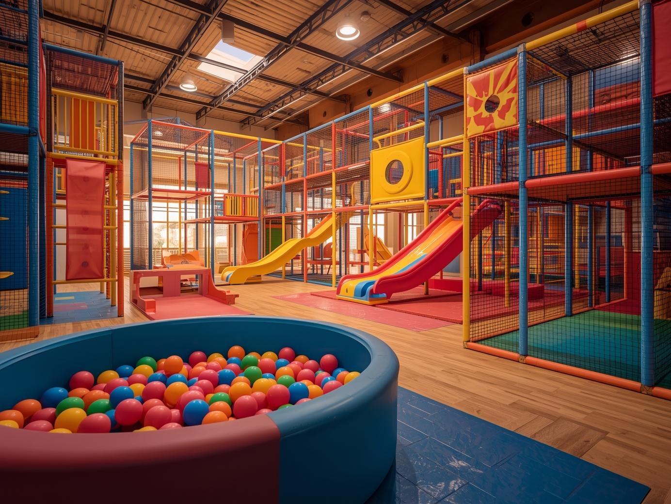 Indoor Play Centers & Trampoline Parks