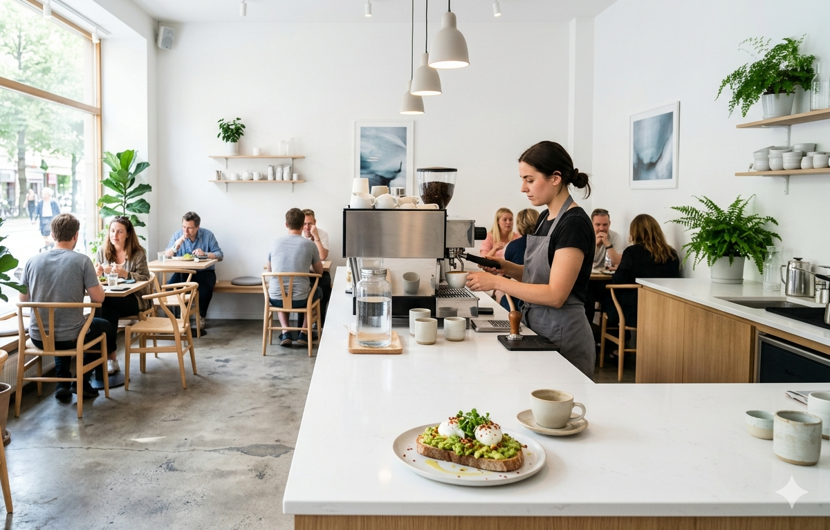 Lunchrooms en koffiebars